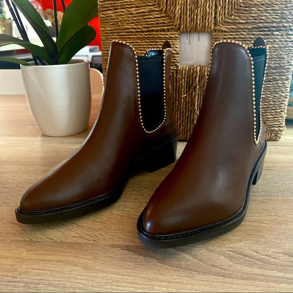 COPY - Coach Brown Bowery Chelsea Boot 5.5 - Picture 3 of 11